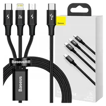 Baseus USB-C auf USB-A 1,5 m Schwarz