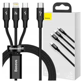 Baseus USB-C auf USB-A 1,5 m Schwarz
