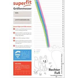 superfit HUSKY1 Klettverschluss Grün/Orange 30