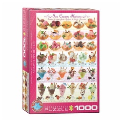 EUROGRAPHICS Puzzle »Eisbecher«, 1000 Puzzleteile bunt