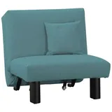 ell+ell Schlafsessel Calina Microvelour Petrol PG30