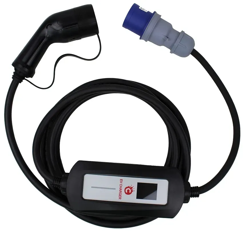 Loady einstellbare Mobile Ladestation - Typ 2 - CEE - 7.4 kW -10-32A-CX-PC-CEE-T2-1P-32A-15M