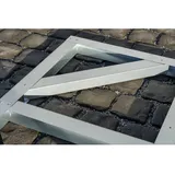 Globel Fundamentbodenrahmen 144 x 234 cm Silber