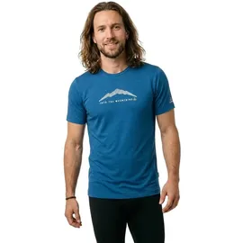Löffler Merino-Light Herren T-Shirt Blau 52