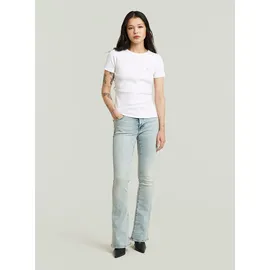 G-Star Slim Rib Weiß XS