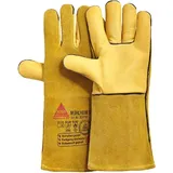 Hase Safety Gloves Hase Schweißerhandschuhe Mühlheim-II-Super Größe 9, Rindnarbenleder