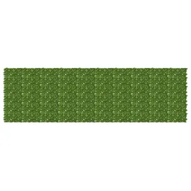 vidaXL Balkonverkleidung 500 x 150 cm Grün/Gelb Polyethylen