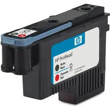 HP 73 schwarz matt / chromatisch rot (CD949A)