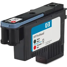 HP 73 schwarz matt / chromatisch rot (CD949A)