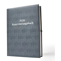 Adina 2026 ADINA Dickes Reservierungsbuch A4 anthrazit-metallic