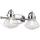 Elstead Lighting Wandlampe Badezimmerleuchte Wandleuchte Spiegellampe IP44 Chrom 2-flammig