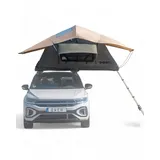 Owen Dachzelt Two Olivgrün | Autodachzelt für 2 Personen | Hochwertig & wetterfest | Campingzelt für Autos & Minivans - Grün