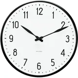 Rosendahl Station Wanduhr 29 cm 29 schwarz/weiß