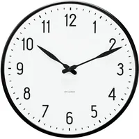 Rosendahl Station Wanduhr 29 cm 29 schwarz/weiß