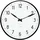 Rosendahl Station Wanduhr 29 cm 29 schwarz/weiß