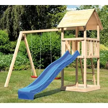 Konifera Spielturm Rosie C Beige/Natur/Rot