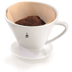 GEFU Handfilter Porzellan Kaffeefilter SANDRO Gr. 2 Dauerfilter Fi