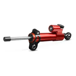 Lenkungsdämpfer Motorrad Zaddox LD1 Stabilisator universal rot