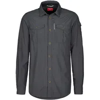 Craghoppers Nosilife Adventure Iii Langarmhemd - Black Pepper - 2XL