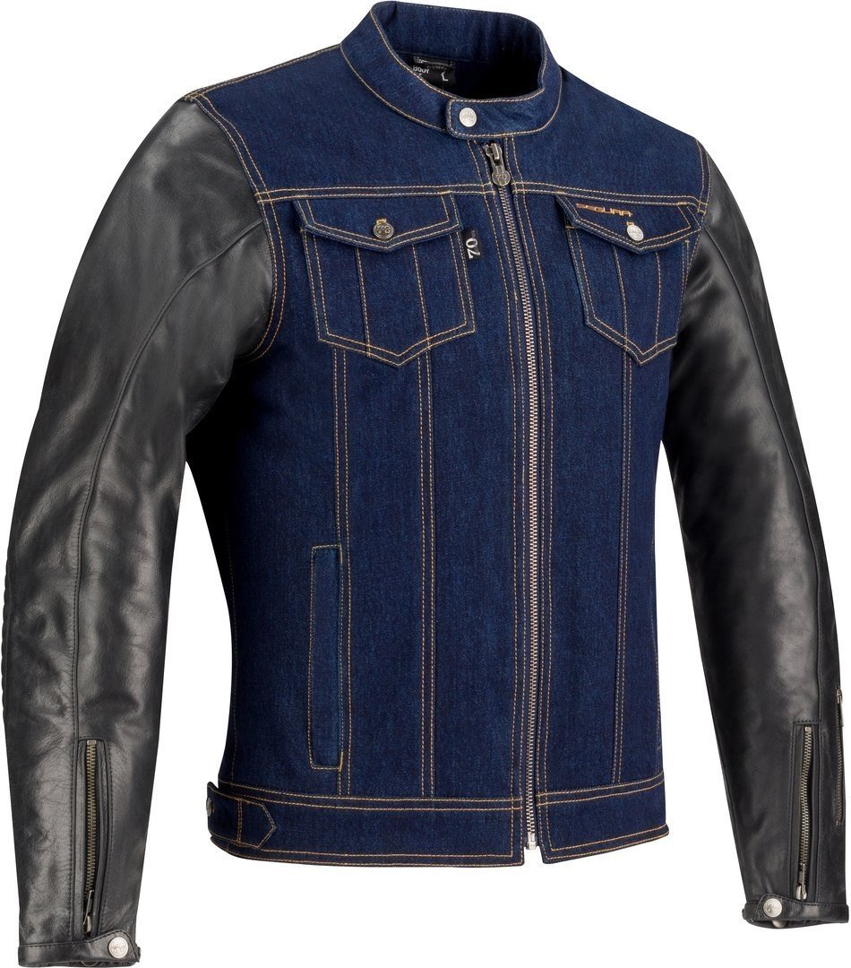 Segura Gordon Motorrad Textiljacke, schwarz-blau, Größe S für Männer