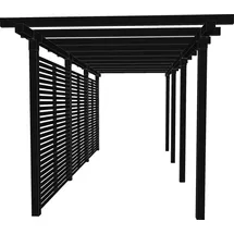 Plus Cubic Doppelpergola 3 Module inkl. Tokyozäunen