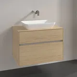 Villeroy & Boch Collaro Waschtischunterschrank, 2 Auszüge, C10800VJ,