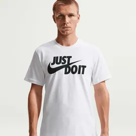 Nike Sportswear JUST DO IT T-Shirt Herren 100 white/black S