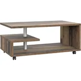 Roller Couchtisch - Old Wood Vintage - rollbar