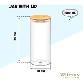wilmax england Vorratsglas 1500 ml