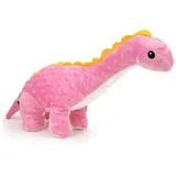 Gloria Plüschtier für Hunde – Größe 45 cm – Plüschtier Orhy – Hundespielzeug – Plüsch mit Klang, weiche Textur, robustes Material, Rosa