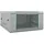 vidaXL Netzwerkschrank mit Speicher Grau 60 x 60 x 35 cm Stahl