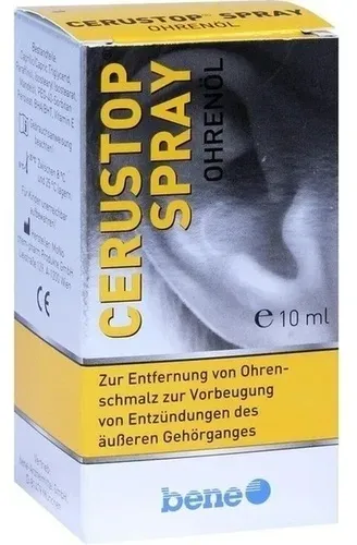 cerustop spray ohren�l 10 ml