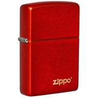 Zippo Anodized Red Zippo Lasered Sturmfeuerzeug