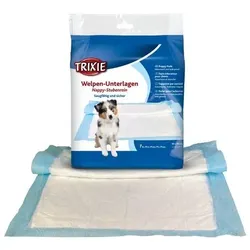 TRIXIE Welpen - Hygieneunterlage, Absorbierende Matten 60 x 60 cm 10 St.