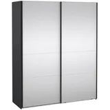 Tvilum Schiebetürenschrank Catania 179 x 221 x 67 cm Grau