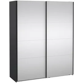 Tvilum Schiebetürenschrank Catania 179 x 221 x 67 cm Grau
