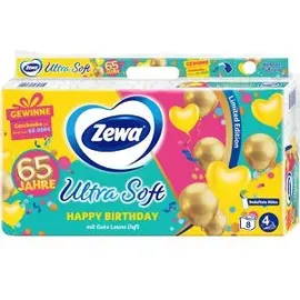 Zewa Ultra Soft 4-lagig 8 Rollen schneespaziergang