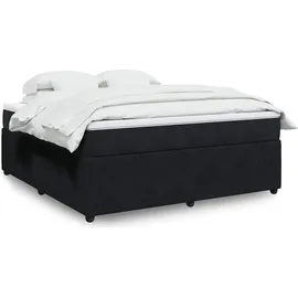 vidaXL Boxspringbett 180 x 200 cm Schwarz
