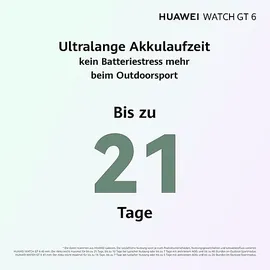 Huawei Watch GT 6 46 mm Nylon-Armband grün