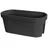 Pflanztopf Geländer 60 59 x 24,5 x 24,5 cm Schwarz