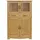 Home Affaire Highboard HOME AFFAIRE "Trinidad", beige (natur), B:102cm H:155cm T:37cm, Sideboards, Highboard, Vitrine, Breite 102 cm
