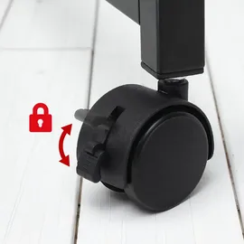 Maclean Brackets Klappschreibtisch Schwarz