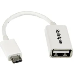 StarTech.com Micro USB auf USB OTG Adapter Stecker / Buchse - Micro USB zu USB K