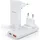 CHOETECH USB-C und USB-A GaN Fast Charger (65 W, 2 Ports), USB Ladegerät, Weiss