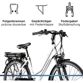 Zündapp Z802 28 Zoll RH 48 cm Damen weiß/lila