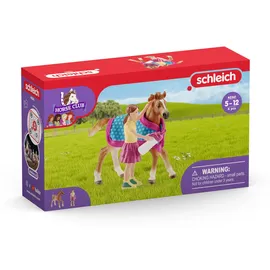 Schleich Horse Club Fohlen mit Decke 42361