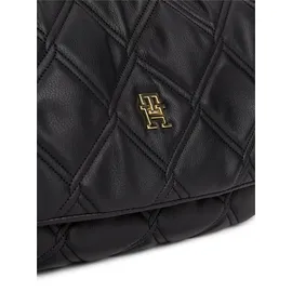 Tommy Hilfiger Feminine Schultertasche Polyurethan Black