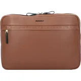 Burkely Bold Bobby Laptoptasche RFID Leder 39 cm Laptopfach cognac