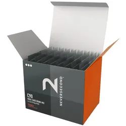 NEVERSECOND Sportgetränk C90 High-Carb Mix Orange 94g | 8 Beutel Box