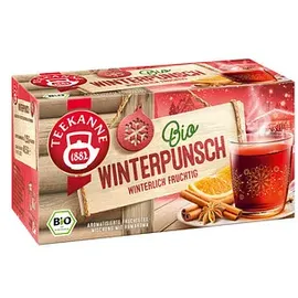 Teekanne Winterpunsch Früchtetee 18 x 2,25 g